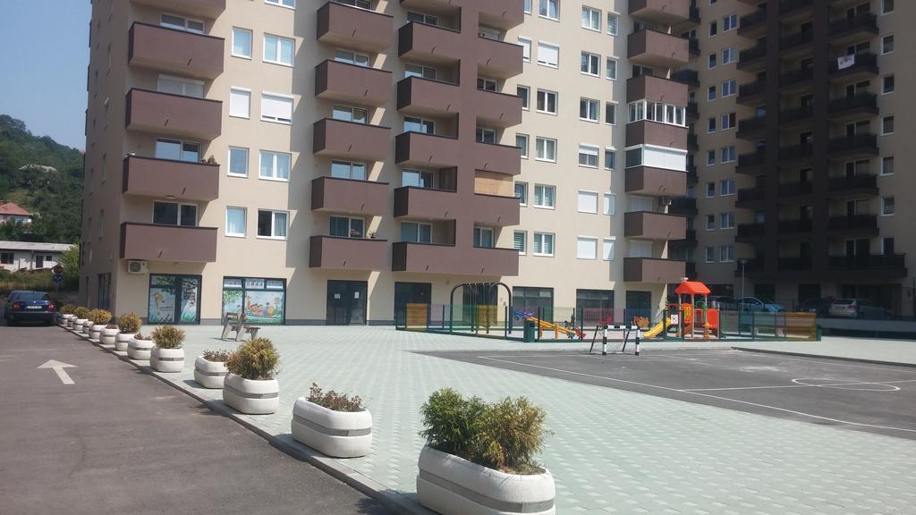 Luxury Studio Apartment Miljacka 塞拉耶佛 客房 照片